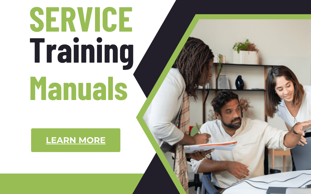 What is a customer service training manual?
