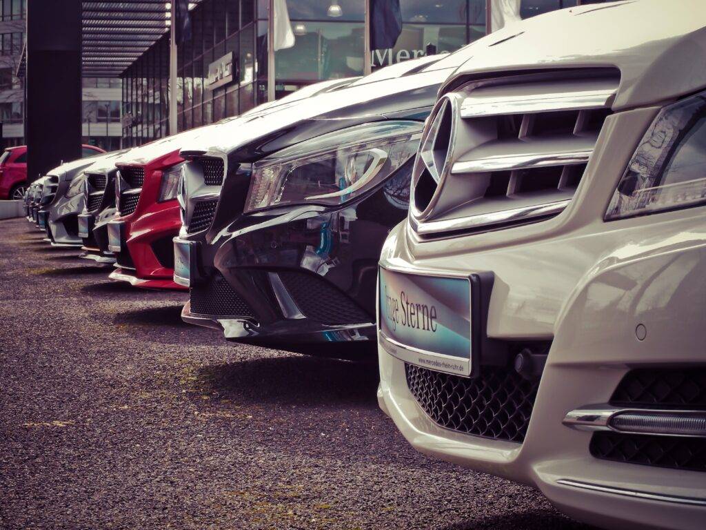 A Car Lineup, Representing How Automotive Technical Writers help organize and document complex information surrounding modern automobiles.