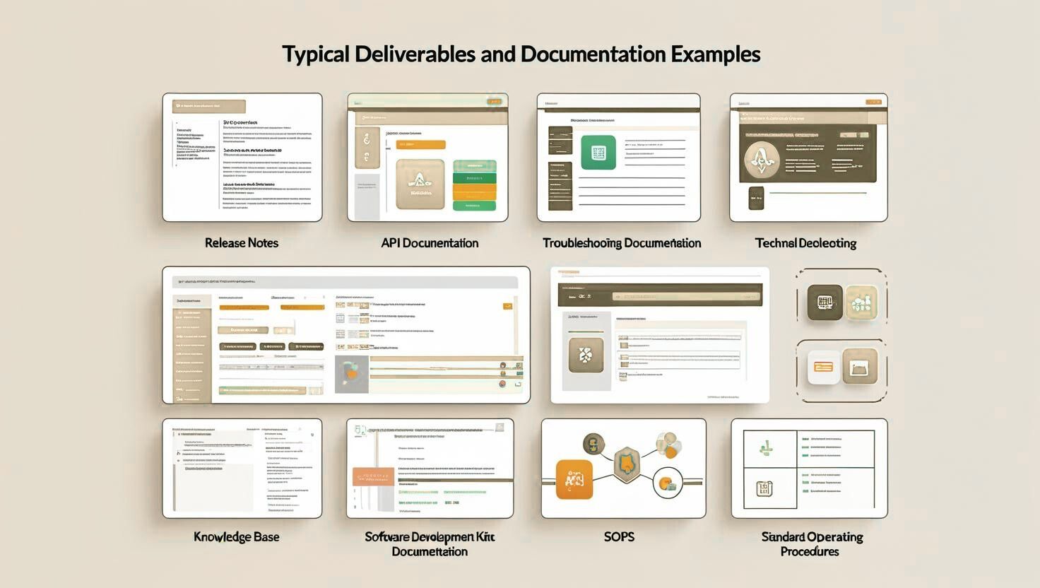 Typical Deliverables and Documentation Examples