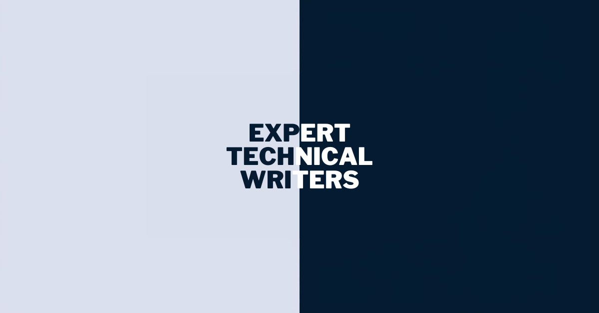 expert technical writers team (1) expert technical writers team