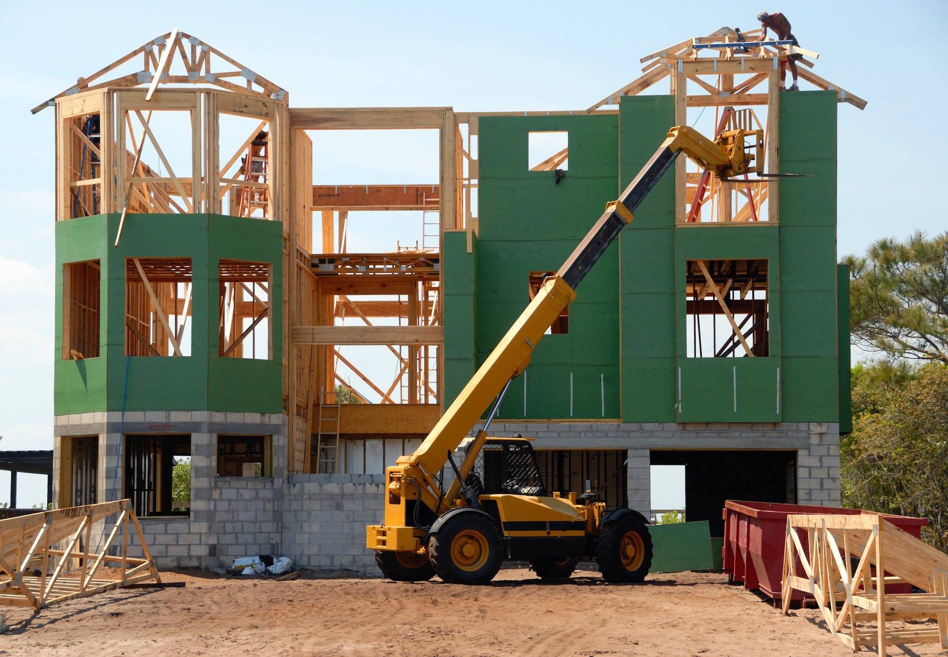 a Multifamily Home Under Construction, Representing the Importance of Technical Writing for Operations Manual Development